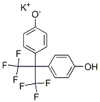 CAS#: 52870-69-6, Potassium 4-[2,2,2-Trifluoro-1-(4-Hydroxyphenyl)-1-(Trifluoromethyl)Ethyl]Phenolate