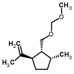 CAS#: 528878-78-6, (1R,2R,3R)-1-Isopropenyl-2-[(Methoxymethoxy)Methyl]-3-Methylcyclopentane