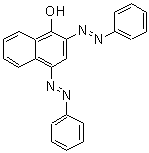 CAS 登录号：5290-66-4， 2,4-二(2-苯基偶氮)-1-萘醇