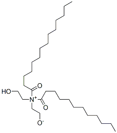 CAS 登录号：52900-12-6， (2-羟基乙基)月桂酰肉豆蔻酰基(2-氧代乙基)铵