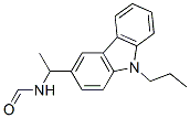 CAS 登录号：52916-25-3， N-[1-(9-丙基-9H-咔唑-3-基)乙基]甲酰胺
