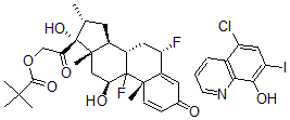 CAS#: 52932-94-2, Locacorten-Vioform