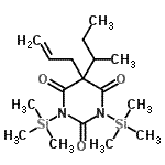 CAS#: 52937-69-6, 5-Allyl-5-Sec-Butyl-1,3-Bis(Trimethylsilyl)-2,4,6(1H,3H,5H)-Pyrimidinetrione