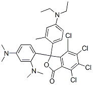 CAS#: 52941-80-7, 3-[2,4-Bis(Dimethylamino)Phenyl]-4,5,6,7-Tetrachloro-3-[4-(Diethylamino)-o-Tolyl]Phthalide