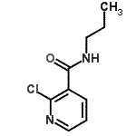 CAS 登录号：52943-23-4， 2-氯-N-丙基烟酰胺