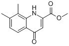 CAS 登录号：52979-32-5， 4-羟基-7,8-二甲基喹啉-2-羧酸甲酯
