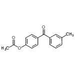 CAS 登录号：52981-07-4， 4-(3-甲基苯甲酰)苯基乙酸酯