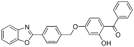 CAS#: 52981-88-1, [4-[[4-(Benzoxazol-2-Yl)Phenyl]Methoxy]-2-Hydroxyphenyl]Phenylmethanone