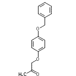 CAS 登录号：53012-35-4， 1-[4-(苄氧基)苯氧基]丙酮