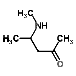 CAS 登录号：53019-43-5， 4-(甲基氨基)-2-戊酮