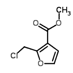 CAS 登录号：53020-07-8， 甲基2-(氯甲基)-3-糠酸酯