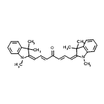CAS#: 53115-03-0, (1E,2E,5E,7E)-1,7-Bis(1,3,3-Trimethyl-1,3-Dihydro-2H-Indol-2-Ylidene)-2,5-Heptadien-4-One