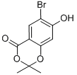 CAS 登录号：531501-41-4， 6-溴-7-羟基-2,2-二甲基-苯并[1,3]二恶英-4-酮