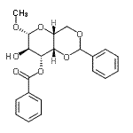 CAS#: 53167-15-0, Methyl 3-O-Benzoyl-4,6-O-Benzylidene-beta-D-Galactopyranoside
