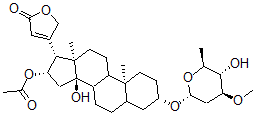 CAS 登录号：53177-88-1， 欧夹竹桃甙