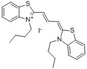 CAS#: 53213-85-7, 3,3'-Dibutylthiacarbocyanine Iodide