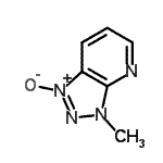 CAS 登录号：53246-69-8， 3-甲基-3H-[1,2,3]三唑并[4,5-b]吡啶1-氧化物