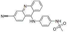 CAS#: 53251-06-2, N-[4-[(3-Cyano-9-Acridinyl)Amino]Phenyl]Methanesulfonamide
