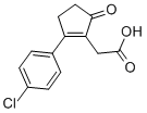 CAS#: 53272-87-0, 2-(4-Chlorophenyl)-5-Oxo-1-Cyclopentene-1-Aceticacid