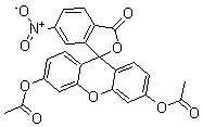 CAS#: 53299-21-1, 3',6'-Bis(Acetyloxy)-6-Nitrospiro[Isobenzofuran-1(3H),9'-[9H]Xanthen]-3-One