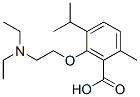 CAS 登录号：53335-18-5， 3-(2-二乙基氨基乙氧基)对伞花烃-2-羧酸