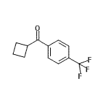 CAS 登录号：53342-40-8， 环丁基[4-(三氟甲基)苯基]甲酮