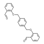 CAS 登录号：53390-00-4， 2,2'-[1,4-亚苯基二(亚甲基氧基)]二苯甲醛