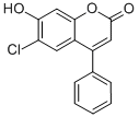 CAS 登录号：53391-72-3， 6-氯-7-羟基-4-苯基-2H-苯并吡喃-2-酮