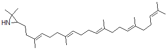 CAS#: 53402-48-5, (all-E)-2,2-Dimethyl-3-(3,7,12,16,20-pentamethyl-3,7,11,15,19-heneicosapentaenyl)-Aziridine