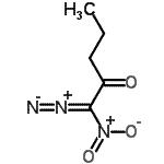 CAS 登录号：534569-95-4， 1-重氮基-1-硝基-2-戊酮