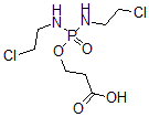 CAS#: 53459-52-2, 3-[[Bis[(2-chloroethyl)amino]phosphinyl]oxy]propanoic acid