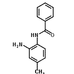 CAS 登录号：53476-33-8， N-(2-氨基-4-甲基苯基)苯甲酰胺