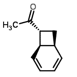 CAS 登录号：53485-58-8， 1-[(1S,6R,7R)-双环[4.2.0]辛-2,4-二烯-7-基]乙酮