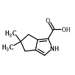 CAS#: 535170-14-0, 5,5-Dimethyl-2,4,5,6-Tetrahydrocyclopenta[c]Pyrrole-1-Carboxylic Acid