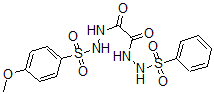 CAS 登录号：53531-87-6， 草酸 1-[N'-(4-甲氧基苯磺酰肼)] 2-(N'-苯磺酰肼)