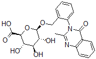 CAS 登录号：53551-53-4， 2'-羟基甲基甲喹酮葡糖苷酸