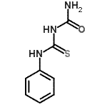 CAS 登录号：53555-72-9， N-苯基二亚氨基硫代甲酸二酰胺