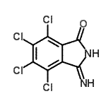CAS 登录号：5358-09-8， 3-氨基-4,5,6,7-四氯-1H-异吲哚-1-酮