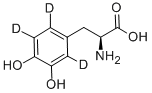 CAS 登录号：53587-29-4， 3-(3,4-二羟基苯基-2,5,6-D3)-L-丙氨酸