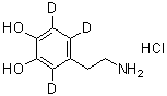 CAS#: 53587-30-7, 2-(3,4-Dihydroxyphenyl-D3)Ethylamine Hydrochloride