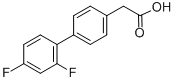 CAS 登录号：53591-80-3， 2',4'-二氟联苯-4-乙酸