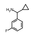 CAS#: 535925-74-7, 1-Cyclopropyl-1-(3-Fluorophenyl)Methanamine