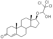 CAS 登录号：53608-96-1， 氯索睾酮