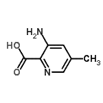 CAS#: 53636-67-2, 3-Amino-5-Methyl-2-Pyridinecarboxylic Acid