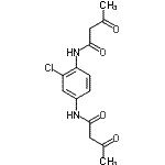 CAS 登录号：53641-10-4， N,N'-(2-氯-1,4-亚苯基)二(3-氧代丁酰胺)