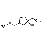 CAS#: 536738-03-1, 1-Ethyl-3-(Methoxymethyl)Cyclopentanol