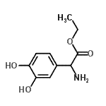 CAS#: 536754-72-0, Ethyl Amino(3,4-Dihydroxyphenyl)Acetate