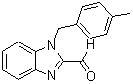 CAS 登录号：537010-30-3， 1-(4-甲基苄基)-1H-苯并咪唑-2-甲醛
