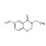 CAS#: 537035-43-1, 3-Ethyl-4-Oxo-3,4-Dihydro-2H-1,3-Benzoxazine-6-Carbaldehyde