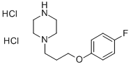 CAS 登录号：537037-78-8， 1-(3-(4-氟苯氧基)-丙基)-哌嗪二盐酸盐